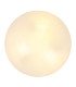 Vranos Outdoor Flush Matt Black IP44 Opal Glass Shade 3x E27-3