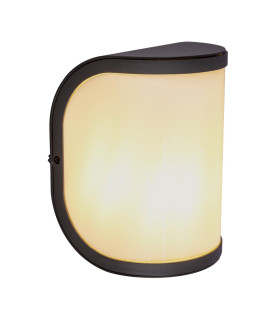 Segga Outdoor Flush Wall Lamp Anthracite IP44 1x E27-1