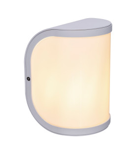 Segga Outdoor Flush Wall Lamp White IP44 1x E27-1