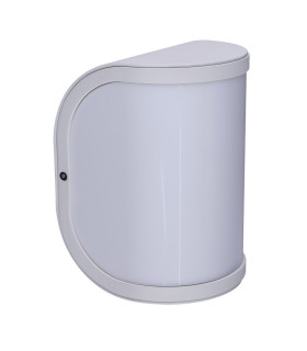 Segga Outdoor Flush Wall Lamp White IP44 1x E27-2