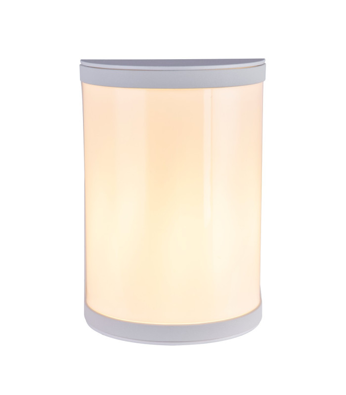 Segga Outdoor Flush Wall Lamp White IP44 1x E27-3