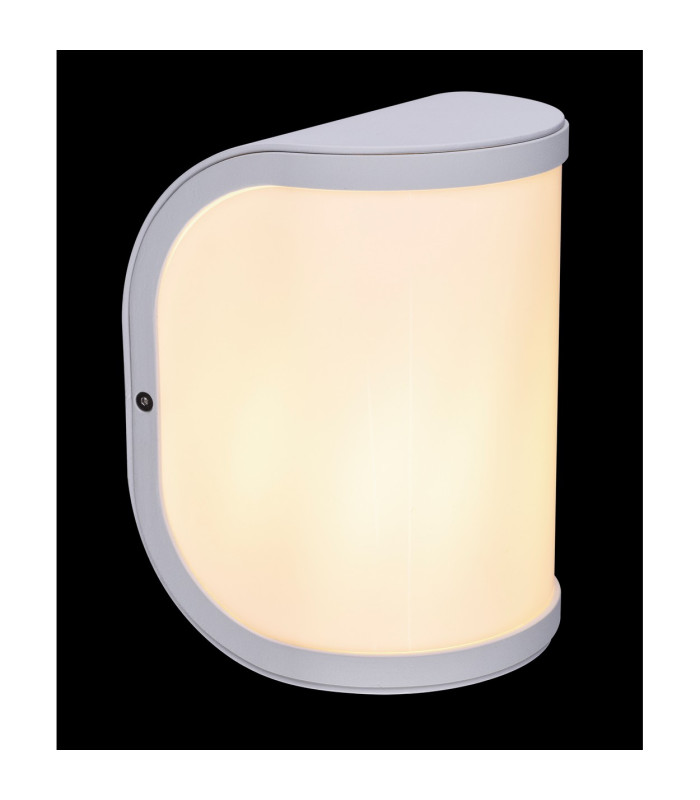 Segga Outdoor Flush Wall Lamp White IP44 1x E27-5