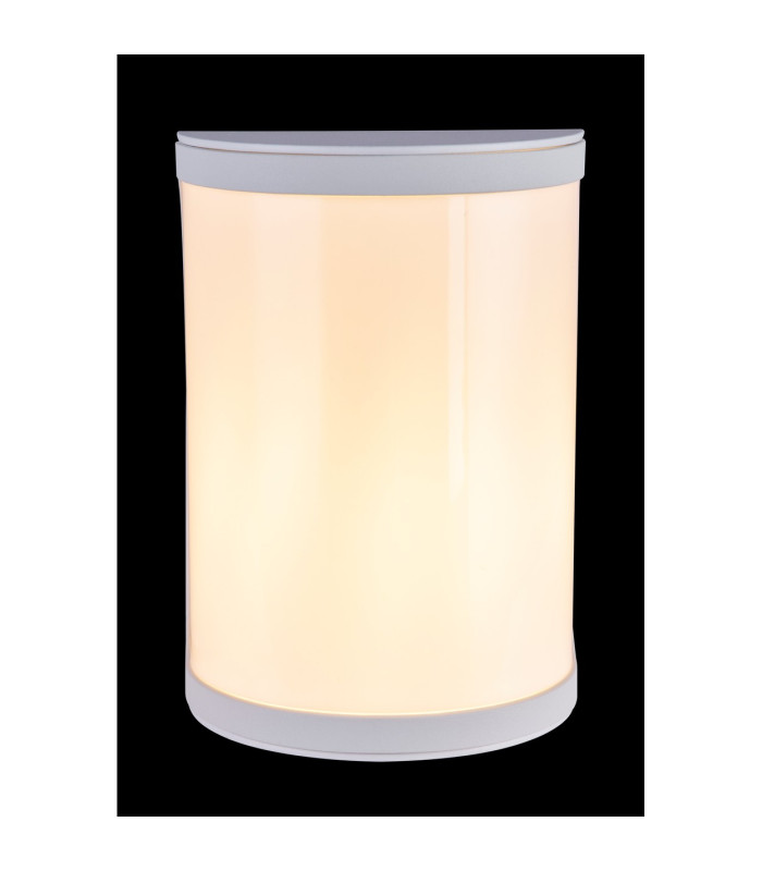 Segga Outdoor Flush Wall Lamp White IP44 1x E27-6