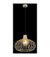 Mateo Wire Frame Pendant Ceiling Light Creme Coloured Matt 1x E27-4