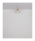 Mateo Wire Frame Pendant Ceiling Light Creme Coloured Matt 1x E27-7