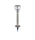 Solar Light Outdoor Bollard Stainless Steel IP44 LED 3000K-2