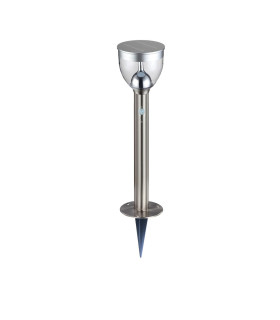 Solar Light Outdoor Bollard Stainless Steel IP44 LED 3000K-2