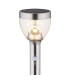 Solar Light Outdoor Bollard Stainless Steel IP44 LED 3000K-3