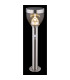 Solar Light Outdoor Bollard Stainless Steel IP44 LED 3000K-4