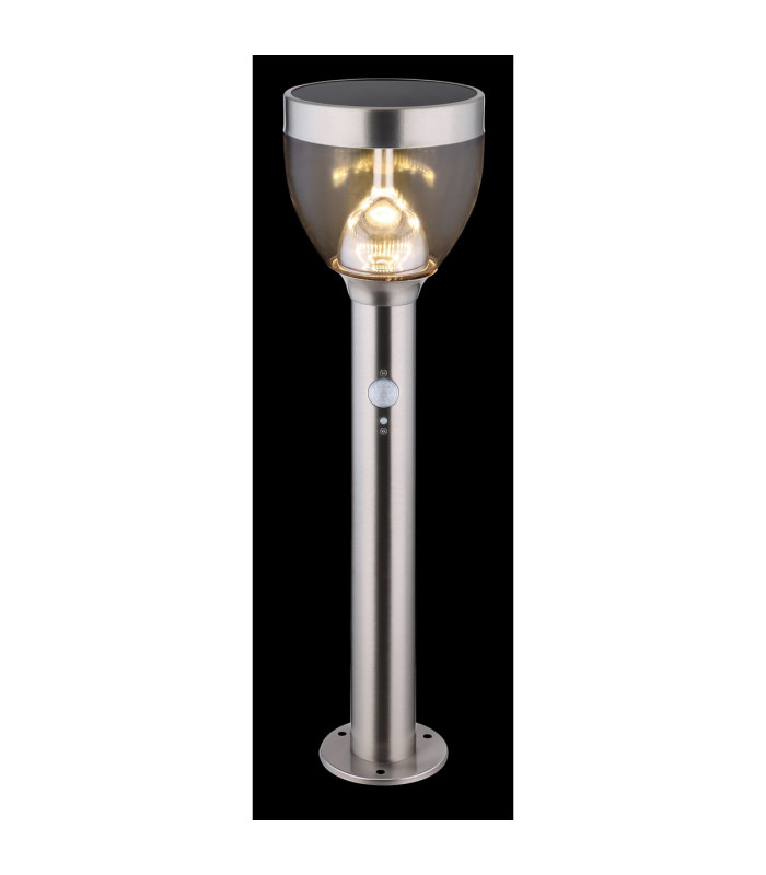 Solar Light Outdoor Bollard Stainless Steel IP44 LED 3000K-4