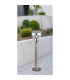Solar Light Outdoor Bollard Stainless Steel IP44 LED 3000K-6