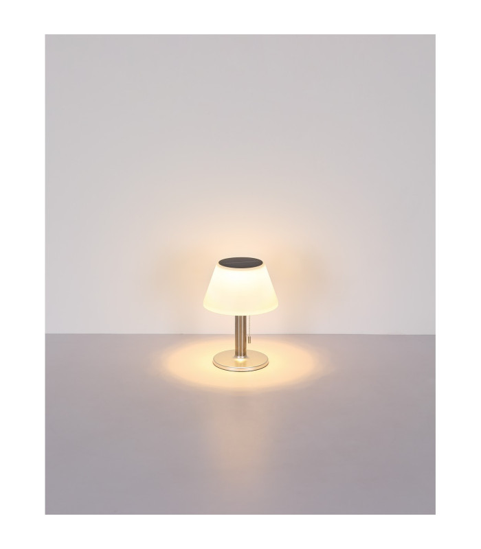 Solarleuchte Outdoor Lighting Stainless Steel IP44 10x LED 2800K-5