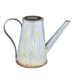 Solarleuchte Outdoor Lighting Blue Antique IP44 Watering Can LED 3000K-1