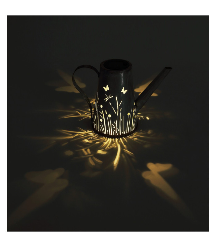 Solarleuchte Outdoor Lighting Blue Antique IP44 Watering Can LED 3000K-3
