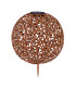 Solarleuchte Outdoor Lighting Rust Colored IP44 LED 3000K-2