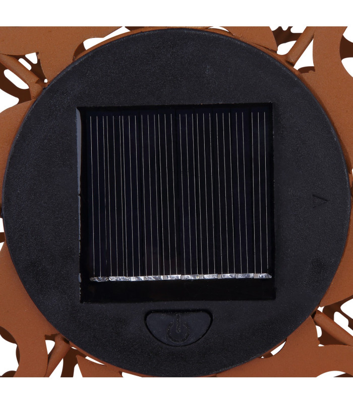 Solarleuchte Outdoor Lighting Rust Colored IP44 LED 3000K-3