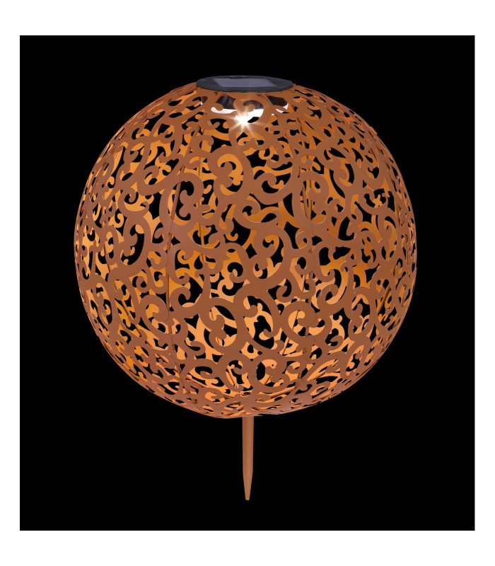 Solarleuchte Outdoor Lighting Rust Colored IP44 LED 3000K-4