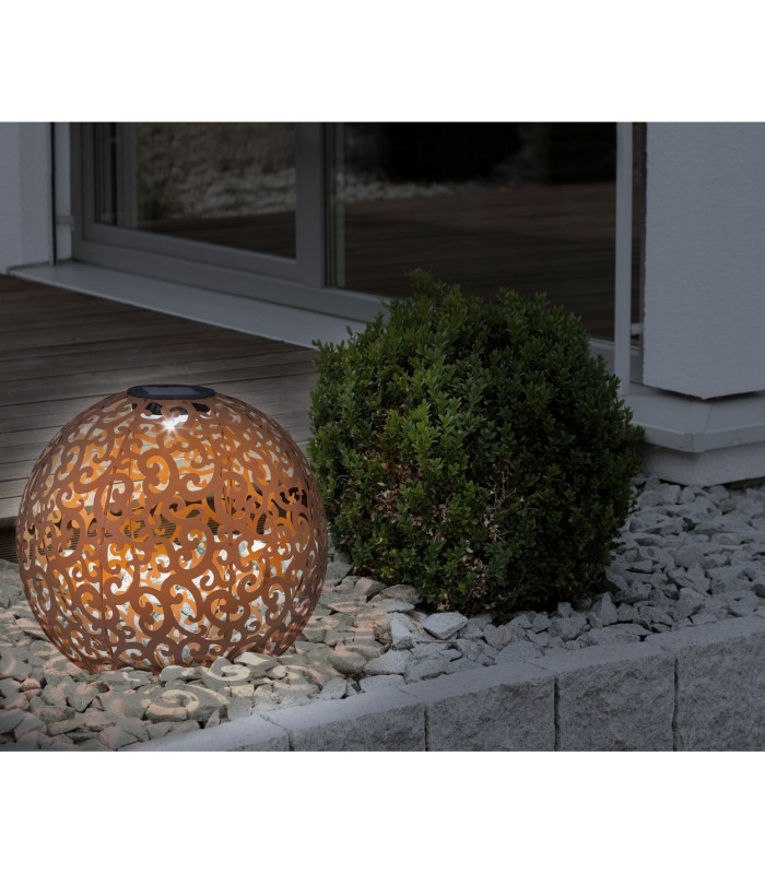 Solarleuchte Outdoor Lighting Rust Colored IP44 LED 3000K-5