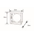 Solarleuchte Outdoor Lighting Black IP44 LED 3000K-6