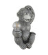 Solarleuchte Outdoor Lighting Grey Matt IP44 Monkey LED 3000K-2