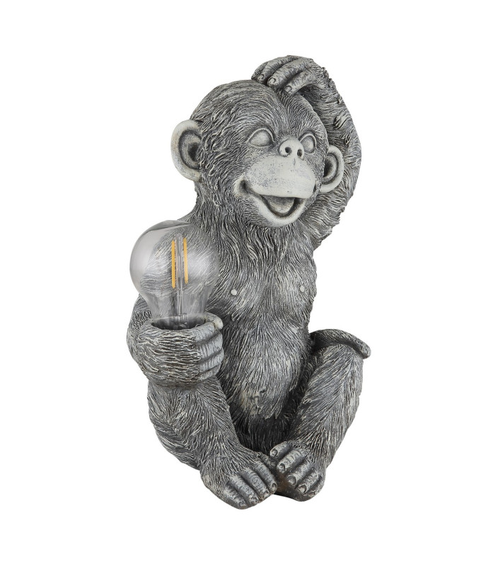 Solarleuchte Outdoor Lighting Grey Matt IP44 Monkey LED 3000K-2