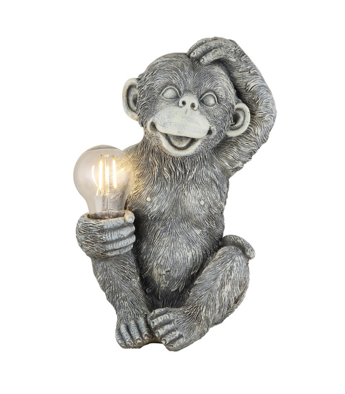 Solarleuchte Outdoor Lighting Grey Matt IP44 Monkey LED 3000K-3