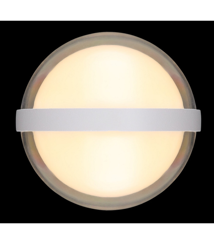 Illi Outdoor Globe Wall Lamp White Matt IP54 LED 3000K-3