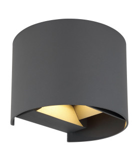 Veronika Outdoor Up Down Wall Lamp Anthracite IP54 LED 3000K-1