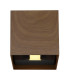 Veronika Outdoor Up Down Wall Lamp Wood Look Dark IP54 2x LED 3000K-3