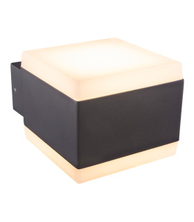 Slice Outdoor Up Down Wall Lamp Anthracite IP44 LED 3000K-1