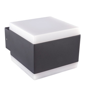 Slice Outdoor Up Down Wall Lamp Anthracite IP44 LED 3000K-2