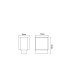 Slice Outdoor Up Down Wall Lamp Anthracite IP44 LED 3000K-7
