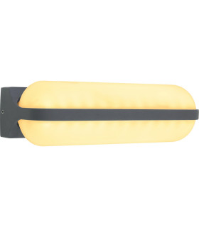 Honna Outdoor Up Down Wall Lamp Anthracite IP54 LED 3000K-1