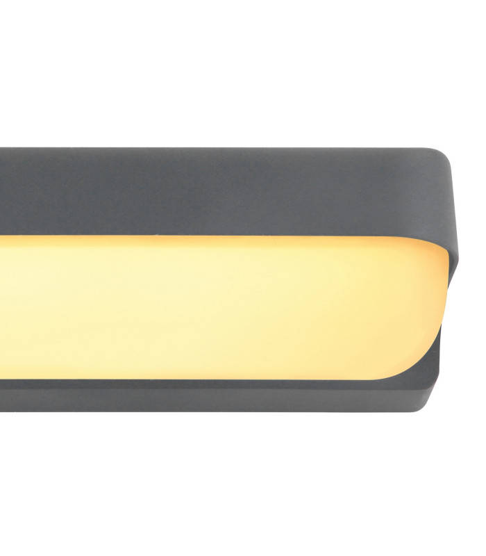 Honna Outdoor Wall Down Lamp Anthracite IP54 LED 3000K-4