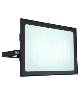 Helga I 14500lm Outdoor Flood Light Black IP44 Clear Glass Shade LED 6000K-1