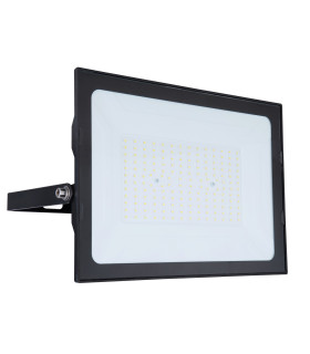 Helga I 14500lm Outdoor Flood Light Black IP44 Clear Glass Shade LED 6000K-2