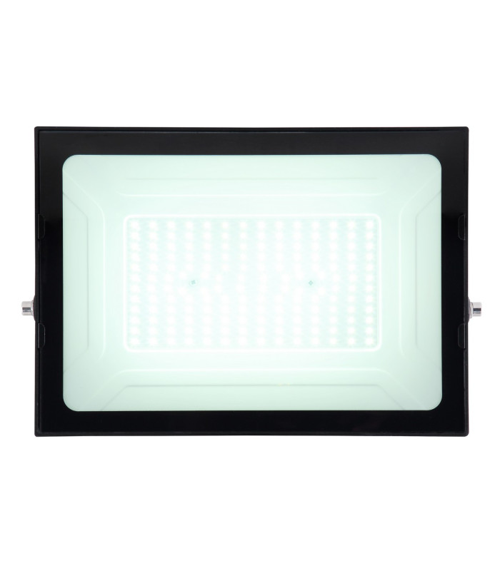 Helga I 14500lm Outdoor Flood Light Black IP44 Clear Glass Shade LED 6000K-3