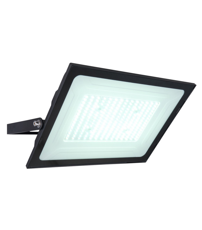 Helga I 19000lm Outdoor Flood Light Black IP44 Clear Glass Shade LED 6000K-4