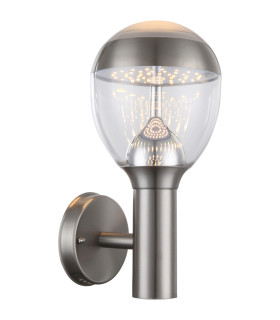 Callisto Outdoor Modern Wall Lamp Stainless Steel IP44 LED 3000K-1