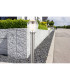 Callisto Outdoor Bollard Stainless Steel IP44 LED 3000K-3