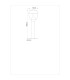 Callisto Outdoor Bollard Stainless Steel IP44 LED 3000K-4