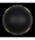 Slice Outdoor Modern Wall Lamp Matt Black IP54 Clear Glass Shade LED 3000K-4