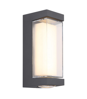 Plixon Outdoor Modern Wall Lamp Anthracite Matt IP54 LED 3000K-1