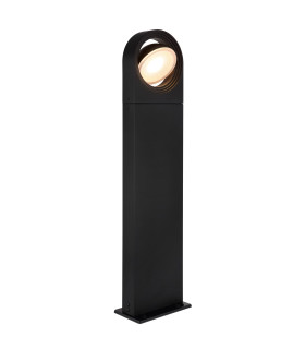 Oko Outdoor Bollard Matt Black IP44 LED 3000K-1