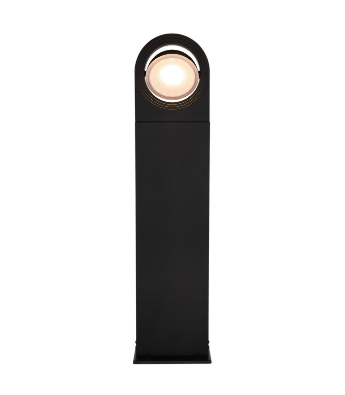 Oko Outdoor Bollard Matt Black IP44 LED 3000K-3