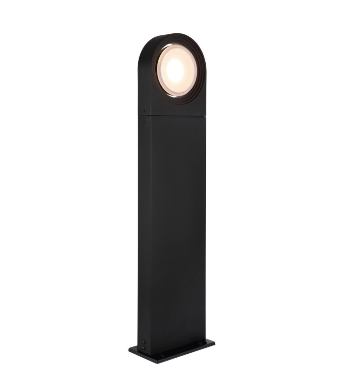 Oko Outdoor Bollard Matt Black IP44 LED 3000K-4