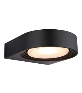 Oko Outdoor Wall Down Lamp Matt Black IP44 LED 3000K-1