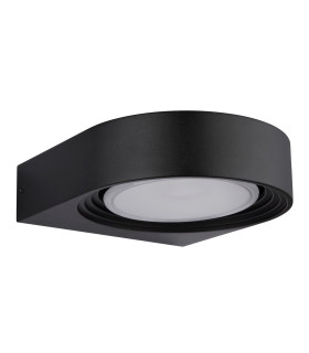 Oko Outdoor Wall Down Lamp Matt Black IP44 LED 3000K-2