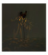 Solarleuchte Chicken Outdoor Lighting Brown IP44 Rooster On A Potato LED 3000K-5