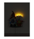 Solarleuchte Outdoor Lighting Colorful IP44 Gnome With Flowers And Butterflies 5x LED 3000K-8
